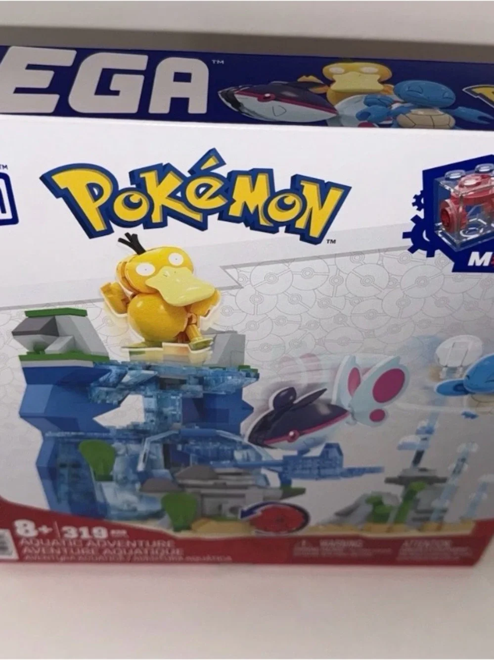 NEW Mega Construx: Pokemon Aquatic Adventure #HXF79 319 Pcs Mint in Box